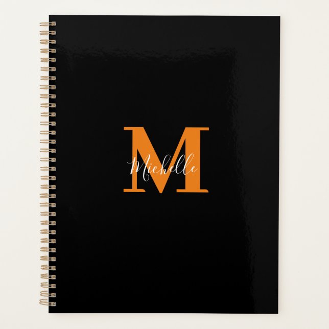 Initiales personnalisées et nom Monogramme (Devant)