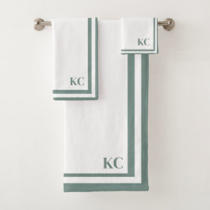 Initiales personnalisées Monogrammes - Ensemble de