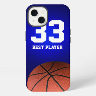 Initials Basketball   Sports Gifts iPhone 13 Case