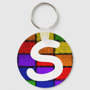 INITIALS - S KEYCHAIN