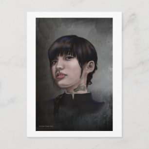 Initiated Postcard