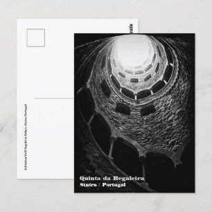Initiation Well Regaleira Palace, Sintra, Portugal Postcard
