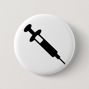 Injection 2 Inch Round Button