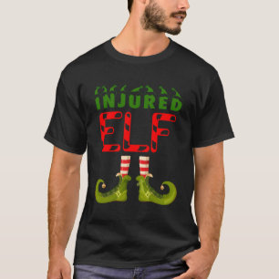 Injured Elf Funny Group Matching Family Pyjamas Fo T-Shirt