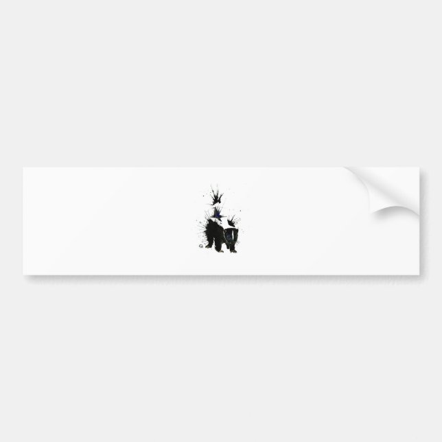 Ink Blot Bumper Sticker (Front)