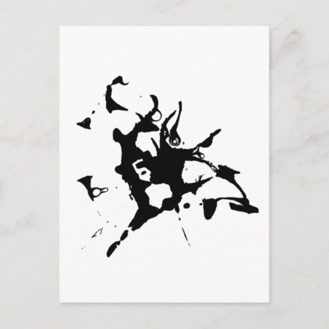 Ink blot postcard (Front)