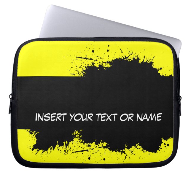 Ink Blots Electronics Bag (Front)