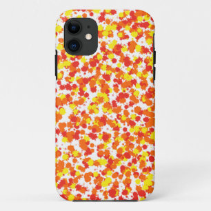 Ink Blotted Background by Shirley Taylor iPhone 11 Case