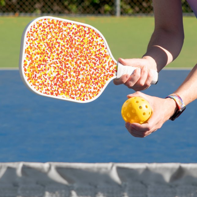 Ink Blotted Background by Shirley Taylor Pickleball Paddle (Insitu)