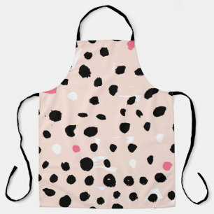 Ink Brush Strokes: Artistic Texture Apron