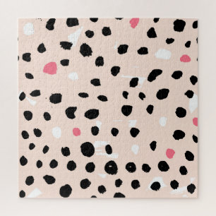 Ink Brush Strokes: Artistic Texture Jigsaw Puzzle
