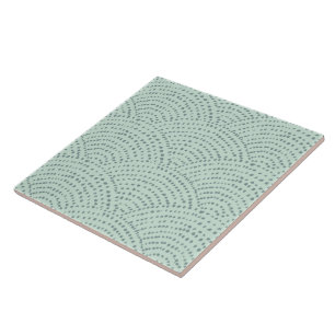 Ink dot scales - duck egg tile