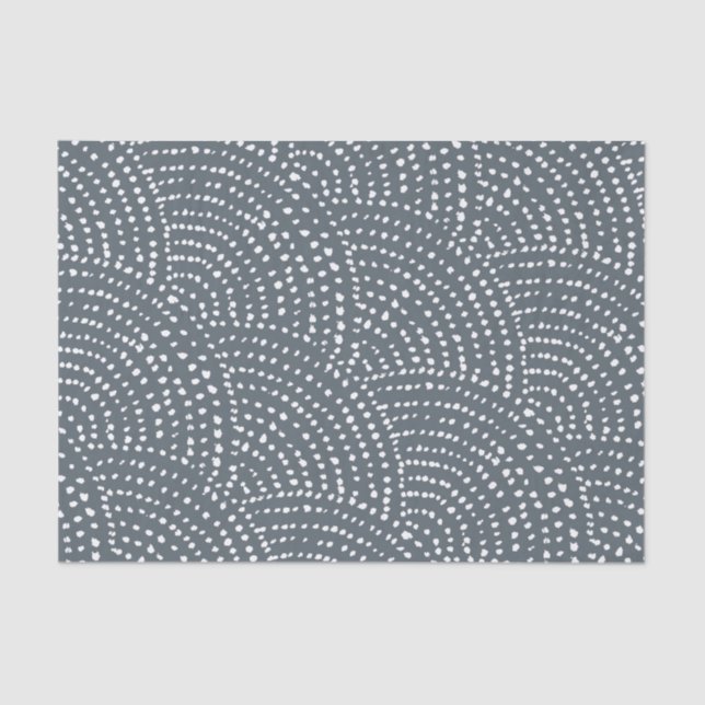 Ink dot scales - Transparent White Tissue Paper (Front)