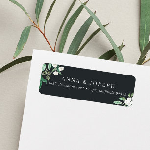 Ink Greenhouse Botanical Return Address