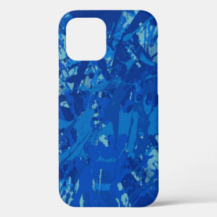 Ink hand made painting. Abstract wall art. Creativ iPhone 12 Case