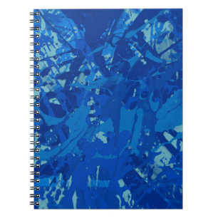 Ink hand made painting. Abstract wall art. Creativ Notebook