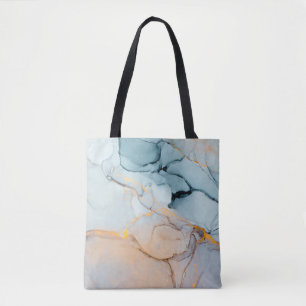 Ink, paint, abstract. Closeup of the painting. Col Tote Bag