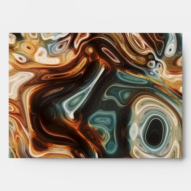 Ink pattern envelope  (Front)