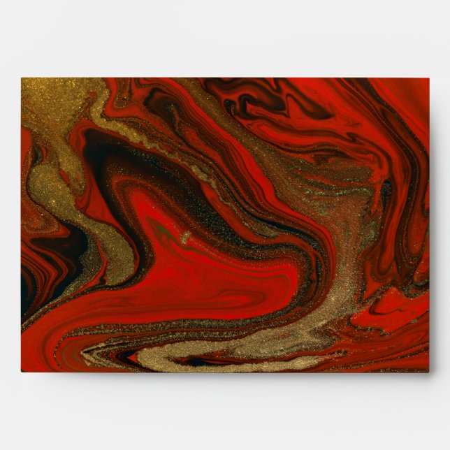 Ink pattern envelope  (Front)