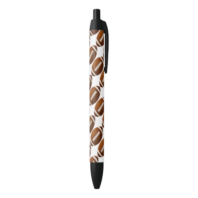 Ink Pen/Football Black Ink Pen (Bottom (Vertical))