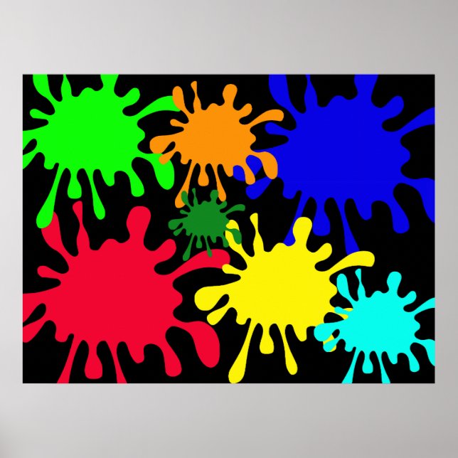 Ink Splat Poster (Front)