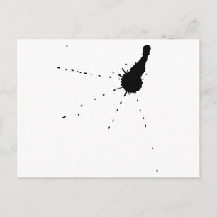 Ink Stain Postcard