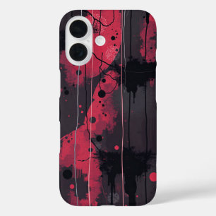 Ink-Stained Dreams: A Surreal Expression iPhone 16 Case