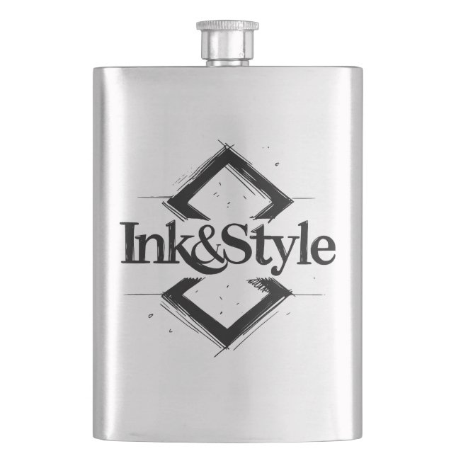 Ink&Style Hip Flask (Front)