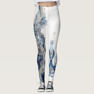 Ink Swirl Leggings