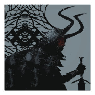 Ink Talking Fantasy V03 From hell Photo Print