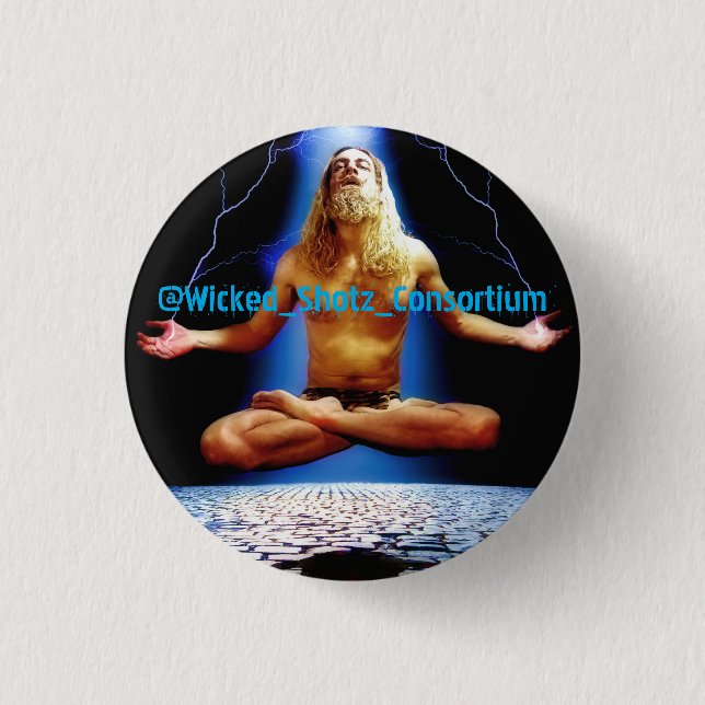 Ink Therapy 1 Inch Round Button (Front)