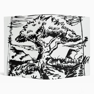 Ink Tree Sketch. Binder