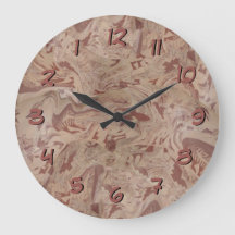 Inka Design Backwards Horloge abstraite Vase