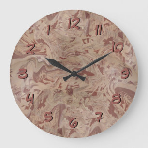 Inka Design Backwards Horloge abstraite Vase