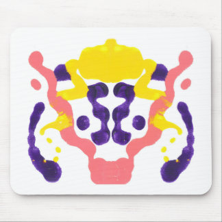Inkblot Art Mouse Pad
