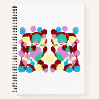 Inkblot Art Notebook