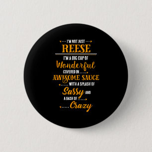Inked Creation - Reese Big Cup Of Awesome Sy Cly C 2 Inch Round Button