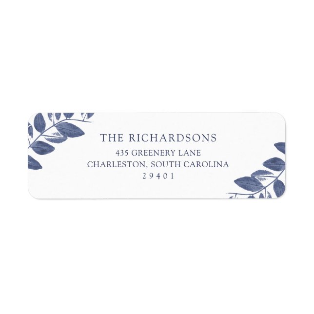 Inked Foliage | Wedding (Front)