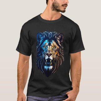  Inked Lion T-Shirt - Bold and Striking Design