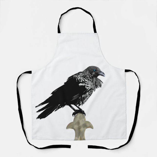 Inked Raven Apron (Front)