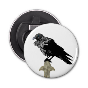 Inked Raven Bottle Opener