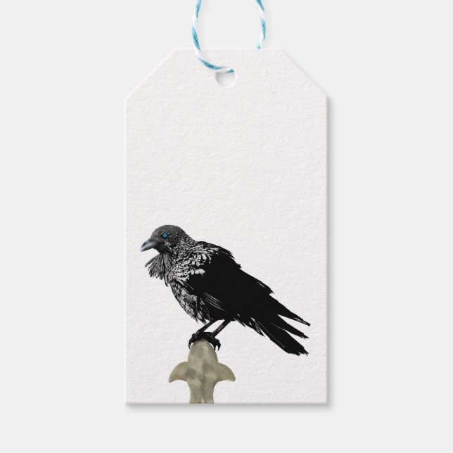 Inked Raven Gift Tags (Front)