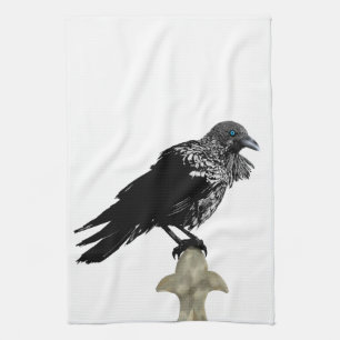 Inked Raven Kitchen Towel