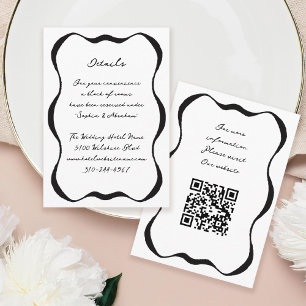 Inked Ribbon Enclosure Card