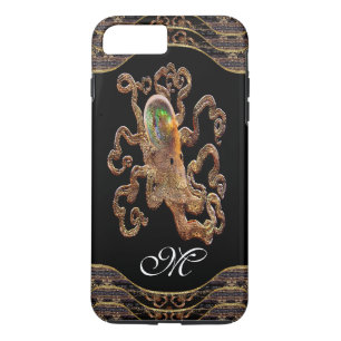 Inkpassion Monogram Cool Octopus Case-Mate iPhone Case