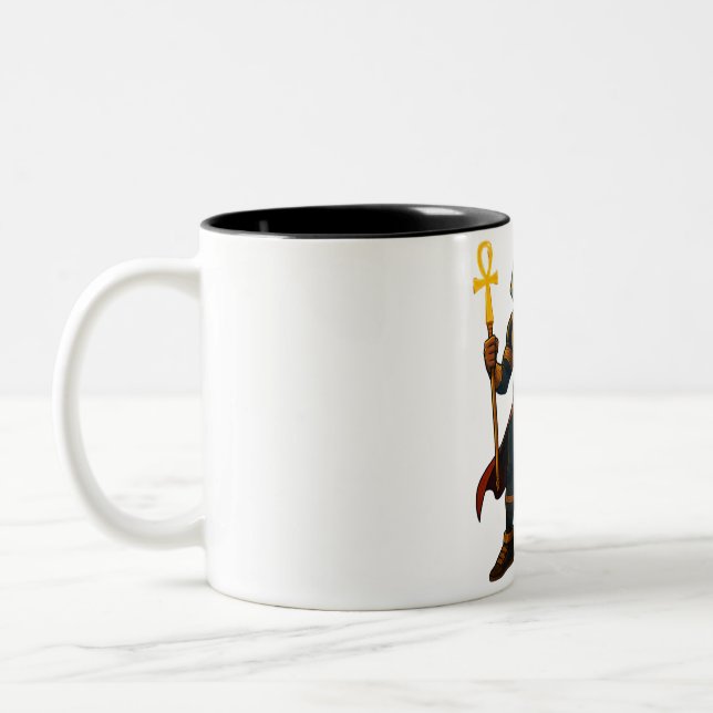 InkPlay Heroes Two-Tone Coffee Mug (Left)
