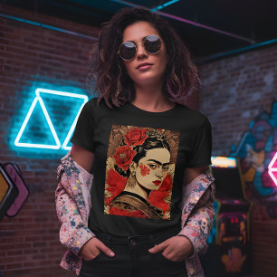 InkPunk Frida Kahlo Graphic Tee