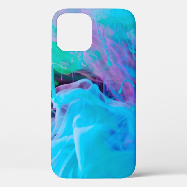 inks in waterabstract, acrylic, art, artistic, bac Case-Mate iPhone case (Back)