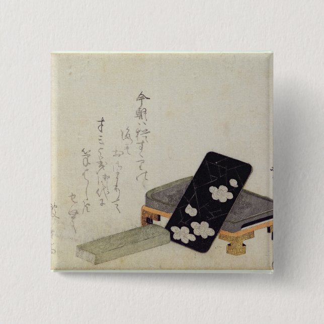 Inkstone 2 Inch Square Button (Front)