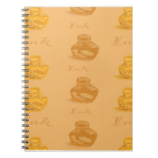 Inkwells Sepia  Notebook